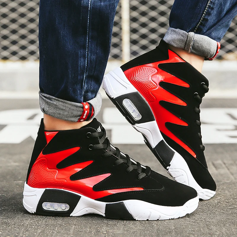 

Sneakers Shoes Men High Top Casual Shoes Sneakers Men Black Trainers Male Shoes Autumn Winter Sapato Masculino