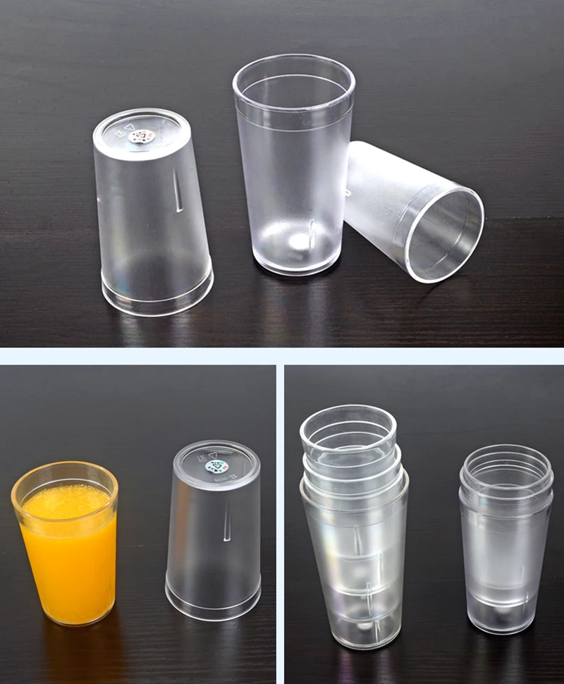  Restaurant-Quality Beverage Tumblers (9)