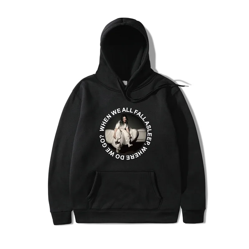 Новое поступление Billie Eilish Толстовка для фанатов Женская/Мужская толстовка шикарная Normore уютная одежда для отдыха уличная одежда топы темно-синие плюс крутые
