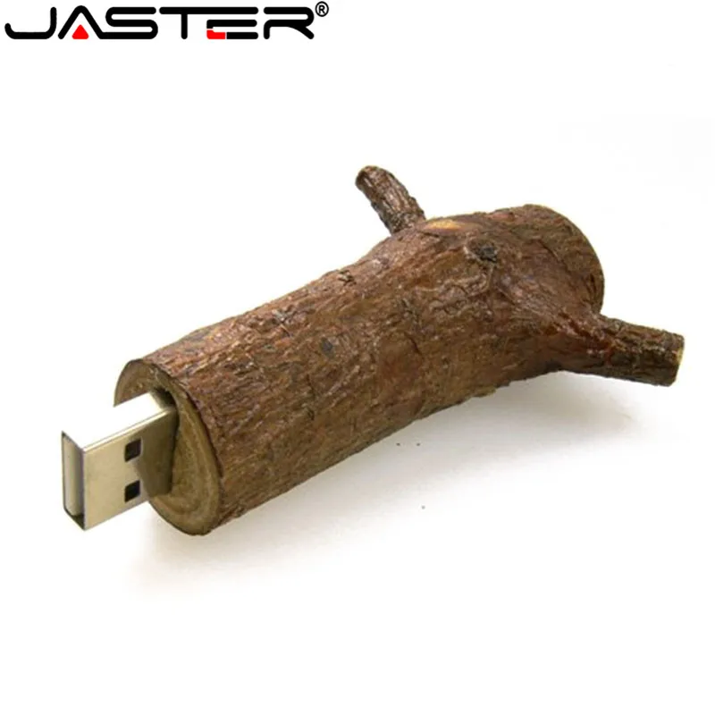 JASTER Novetly usb флеш-накопитель натуральная деревянная модель ветка дерева карта памяти Флешка 4 ГБ 8 ГБ 16 ГБ 32 ГБ 64 Гб флэш-накопитель usb