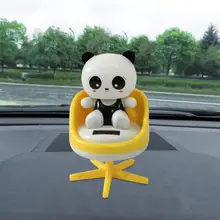 На солнечных батареях ABS танцы животных качающийся анимированный поплавок Танцующая игрушка автомобиль 16*10 см Декор Dec 8