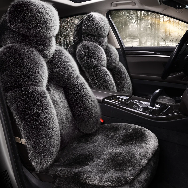 

Keep warm Long plush car seat cover Car Seat Cushions Car pad Car Styling For Land Rover Discovery 3/4 freelander 2 Sport Range