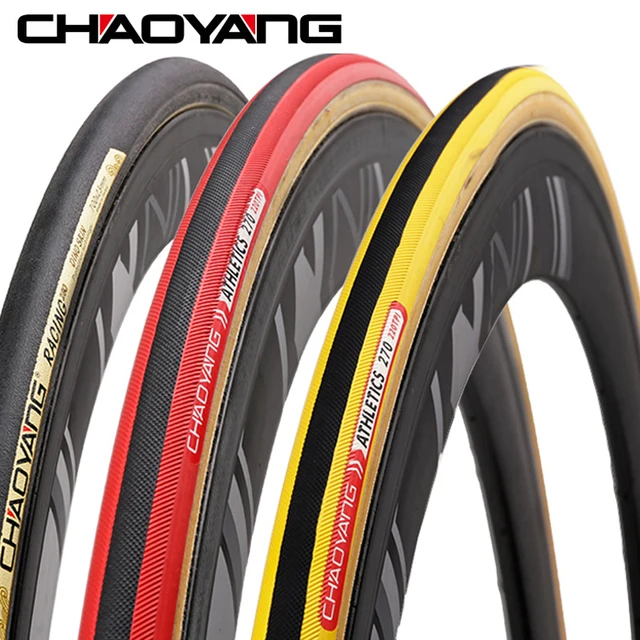 CHAOYANG Bicycle Tube Tire 700C x 23C Road Bike Tyre for Training