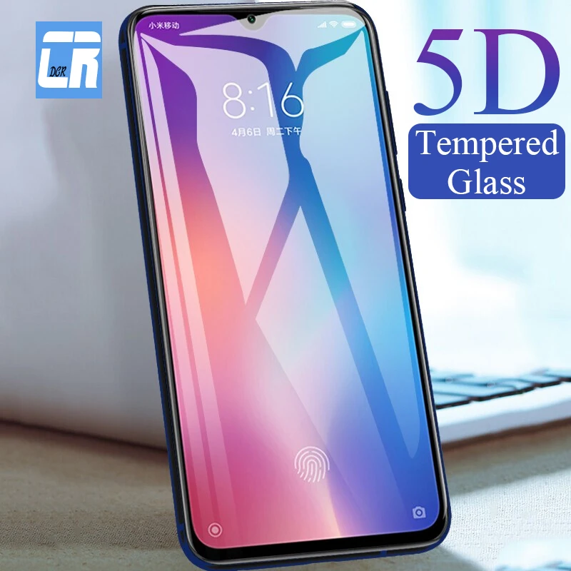 

5D Curved Full Cover Tempered Glass for Xiaomi 9 se 8 Pro Explorer Mi8 Lite Screen Protector Redmi Note 7 6 Pro Protective Film