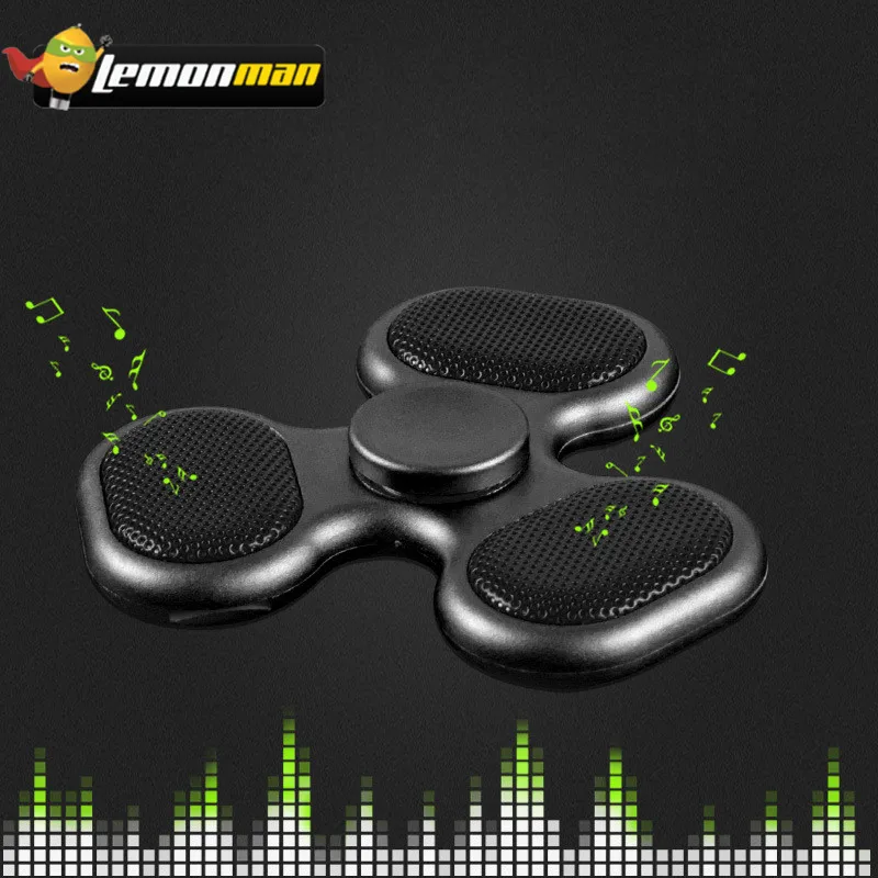 Светодиодный Bluetooth динамик LemonMan фиджет Спиннер с TF картой музыкальный наконечник