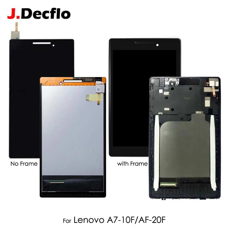 LCD Display For Lenovo Tab 2 A7 10 A7 10F A7 20 A7 20F Touch Screen