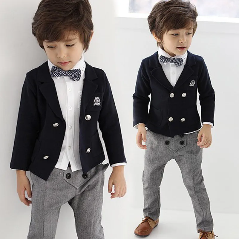 2 8 anni 4 pezzi fashion abiti da sposa per neonati maschi gentleman vestiti  dei capretti stabiliti dei ragazzi del bambino dei bambini della tuta  abbigliamento formale|suits for babies|boys tracksuitformal clothing -  AliExpress
