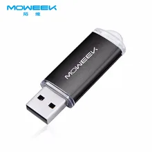 Moweek миниатюрный usb флеш-накопитель реальная емкость 4g 8g 16g 32g 64g флеш-диск usb 2,0 крошечная Высококачественная usb карта памяти Металлический U диск