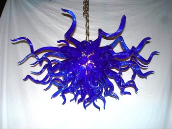 

Modern Handmade Blown Glass Pure Color Chandelier