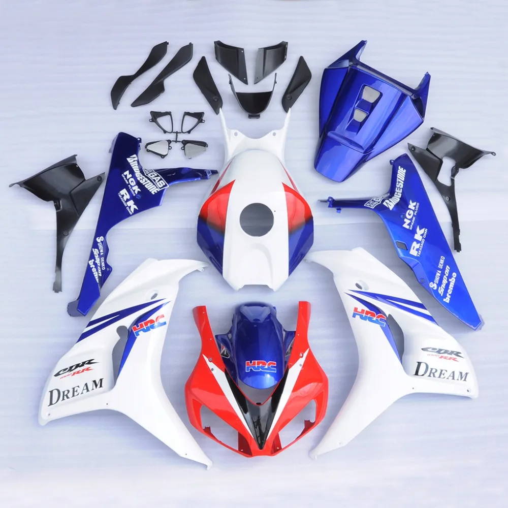 

Горячая Распродажа, УФ краска, обтекатель кузова для HONDA CBR 1000RR 2006-2007 06 07 (3) [CK1331]