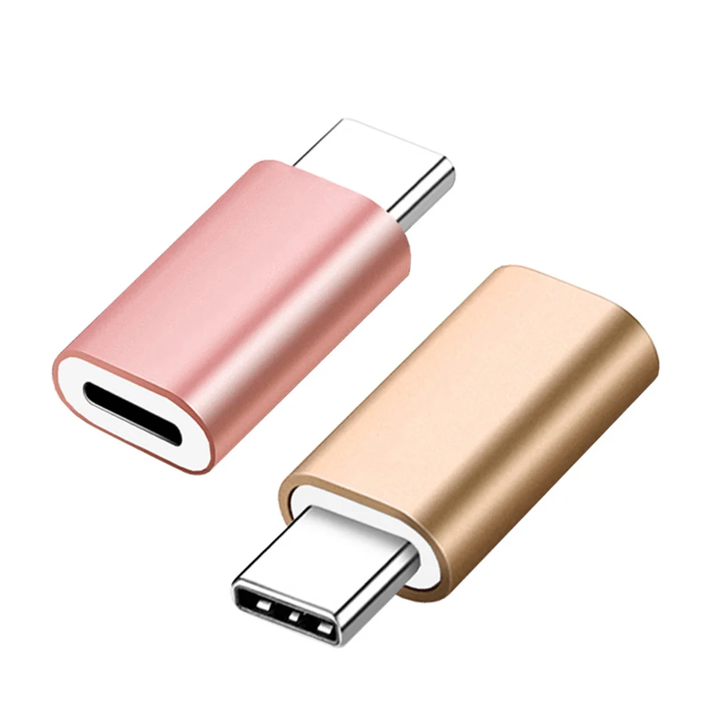 Мини usb Type C папа к Micro USB Женский зарядный адаптер для передачи данных разъем Nexus 5x