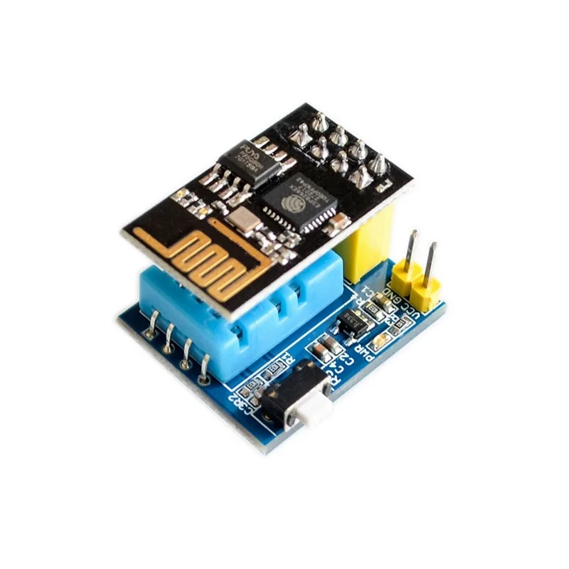 Новые 1 шт ESP8266 ESP-01 ESP-01S DHT11 температуры и влажности Wi-Fi узел модуль содержит беспроводной модуль