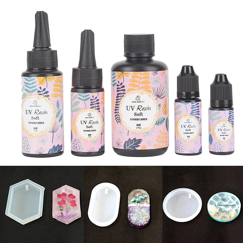 DIY UV Resin Ultraviolet Curing Resin Solar Cure Resin Sunlight Hard