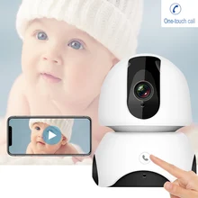 Wireless Baby Monitor 2MP FHD Baby Sleep Monitor Nanny IP Camera Auto Tracking One-touch Call Two Way Audio Intercom Baby Phone baby touch