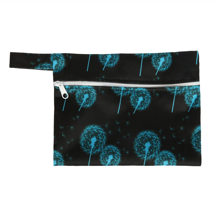 [Sigzagor] 1 маленькая мокрая сумка многоразовая для Mama тканевая гигиеническая менструальная Подушка для беременных, тампон, чашка нагрудник, покупатель выбирает, 35 дизайнов - Цвет: H30