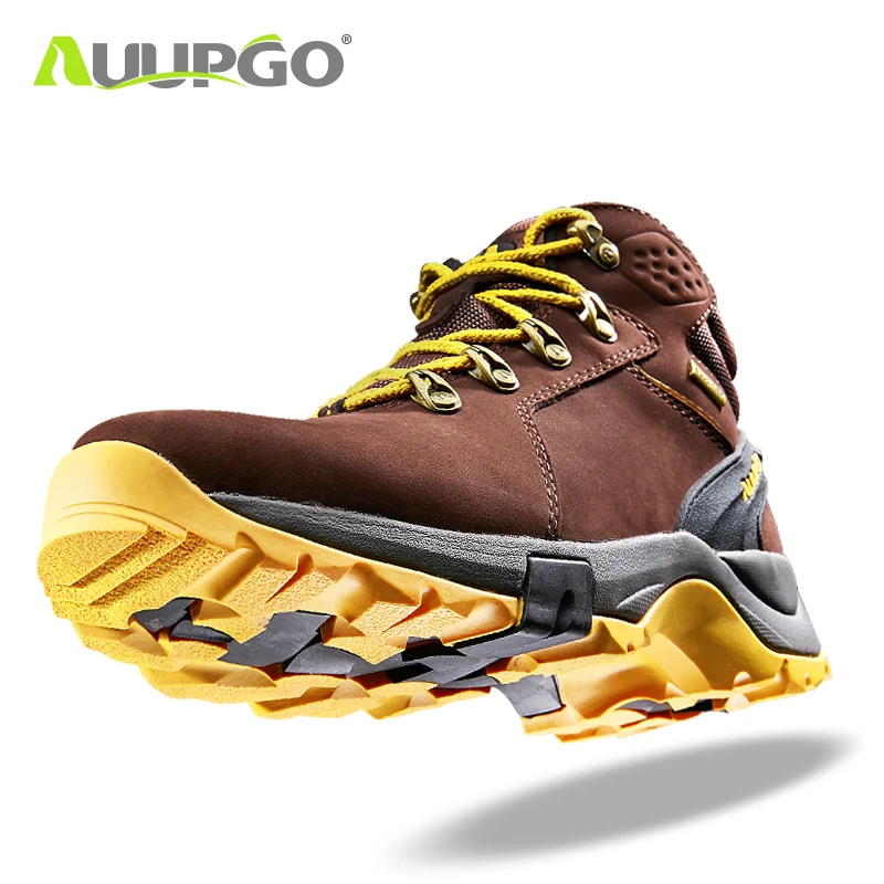 

Autumn and winter outdoor hiking walking shoes for men women waterproof non-slip wear-resistant leather warm snow climbing shoes