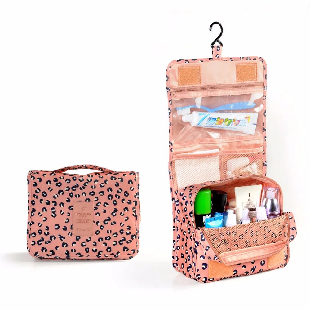 Водонепроницаемая нейлоновая сумка-Органайзер для путешествий, женская косметичка, Висячие дорожные сумки для макияжа, моющиеся туалетные наборы, сумки для хранения, мульти т