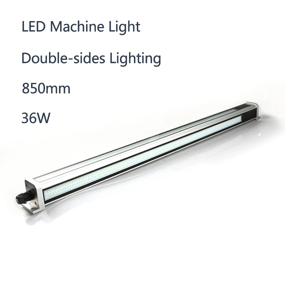 

CNC Lathe LED Work Light 24V 220V 36W Waterproof Explosion-proof Double-sided Luminous 850mm Long Strip Machine Tool Light