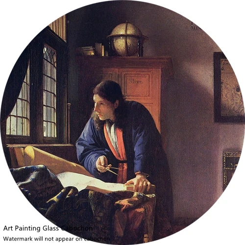 20 шт 12~ 40 мм художника Johannes Vermeer художественная коллекция картин леди письма стекло кабошон DIY ювелирных изделий