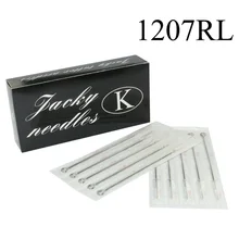 0,35 шт. Professional 100 мм иглы для татуажа 7RL одноразовые Ассорти стерильные 7 иглы татуировки иглы с круглым наконечником