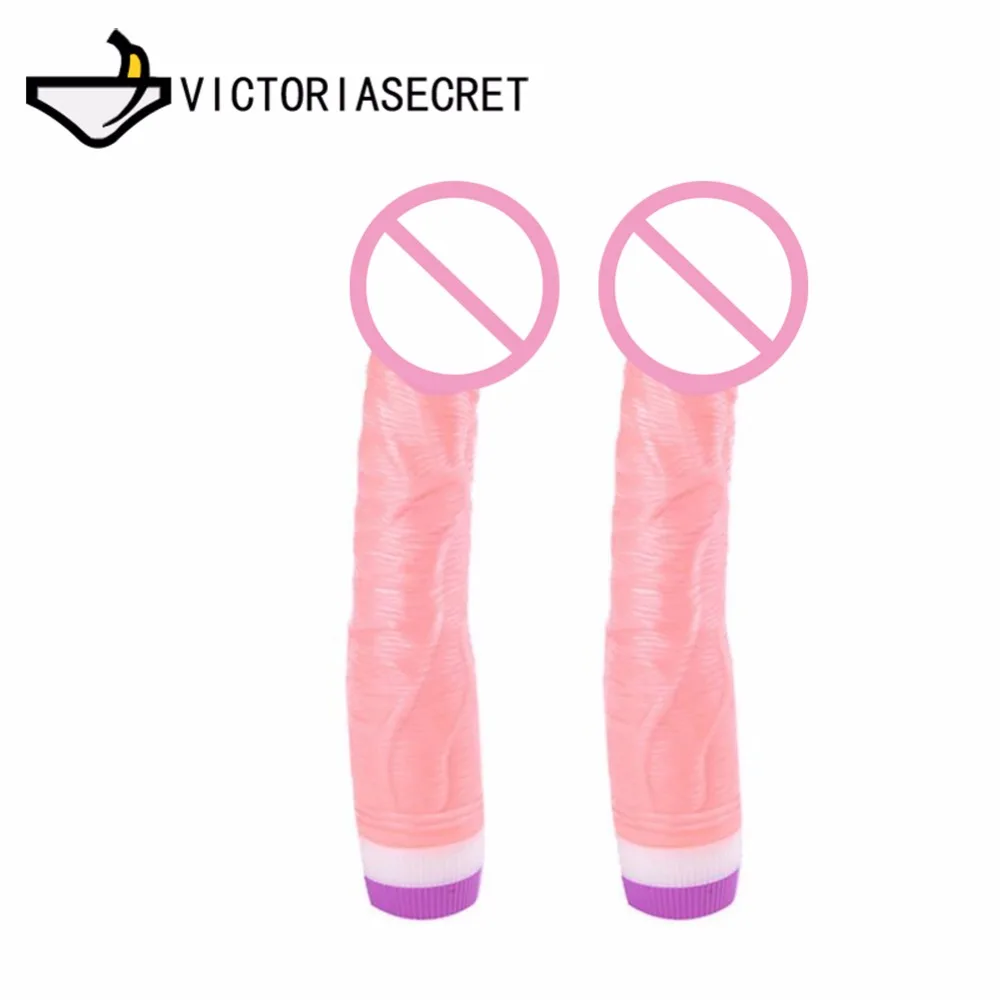 Dildo Penis Vibrator Realistic  Adult Erotic Dick Soft Penis Vibrators Lesbian Massager Vaginal Sex Toys For Woman Sex Shop gay