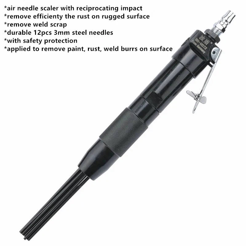 Borntun Пневматика иглы масштабаторы воздуха пистолет Удалители ржавчины открытие отверстия 12 шт. 3 мм * 180 мм Вышивка Крестом Иглы удаления