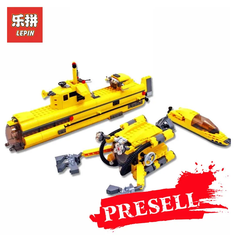 

Lepin 24012 Creative Underwater Explora Ship Set Funny Children Educational Building Blocks Bricks Toy Model LegoINGlys 4888