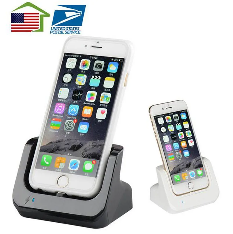 Американские запасы USB зарядное устройство док станция Подставка для зарядки Apple