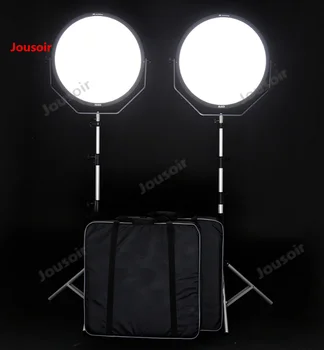 

Falconeyes LED soft Photography lamp round live light camera lighting lamp film lamp SO-68TD two lamp set CD50 T03