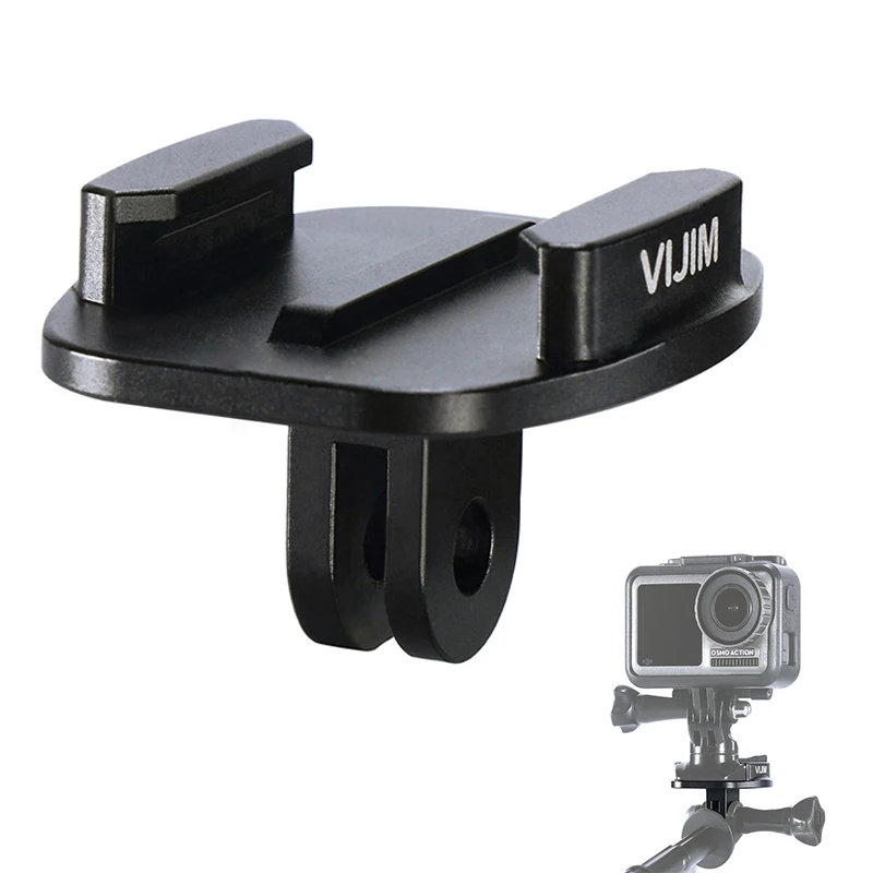 Алюминиевый быстросъемный адаптер VIJIM для GoPro 8/7/6/5 крепление экшн-камеры