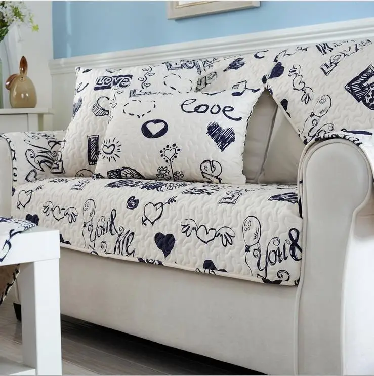 1 Stuck Modernes Sofa Abdeckung Beige Blau Herz Druck Weichen Moderne Rutschfeste Sofa Schonbezug Sitz Couch Abdeckung Fur Wohnzimmer Zimmer Modern Sofa Covers Couch Coversofa Cover Aliexpress
