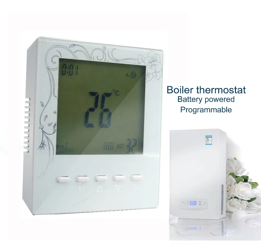 7*6 time bucket household programmable hot water boiler thermostat with
