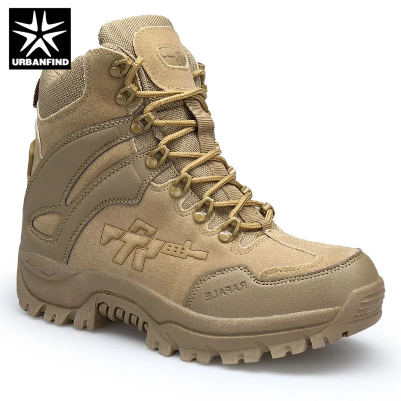 

2019 Men's Boots Military boot Combat Mens Chukka Ankle Bot Tactical Big Size Army Bot Male Shoes Safety Motocycle Boots