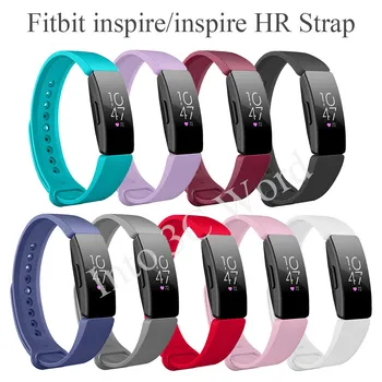 

Wrist Strap For Fitbit Inspire HR Soft Silicone Watch Band Strap Replacement For Fitbit Inspire Smart Wearable Accessories