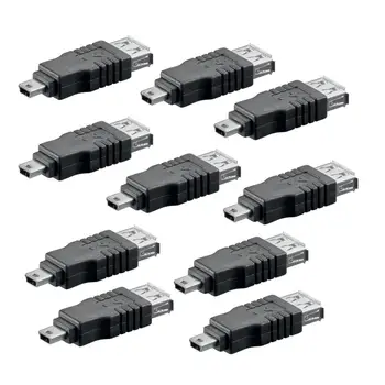 

YOC-10 x USB Adapter A Female to 5 pin Mini B Plug