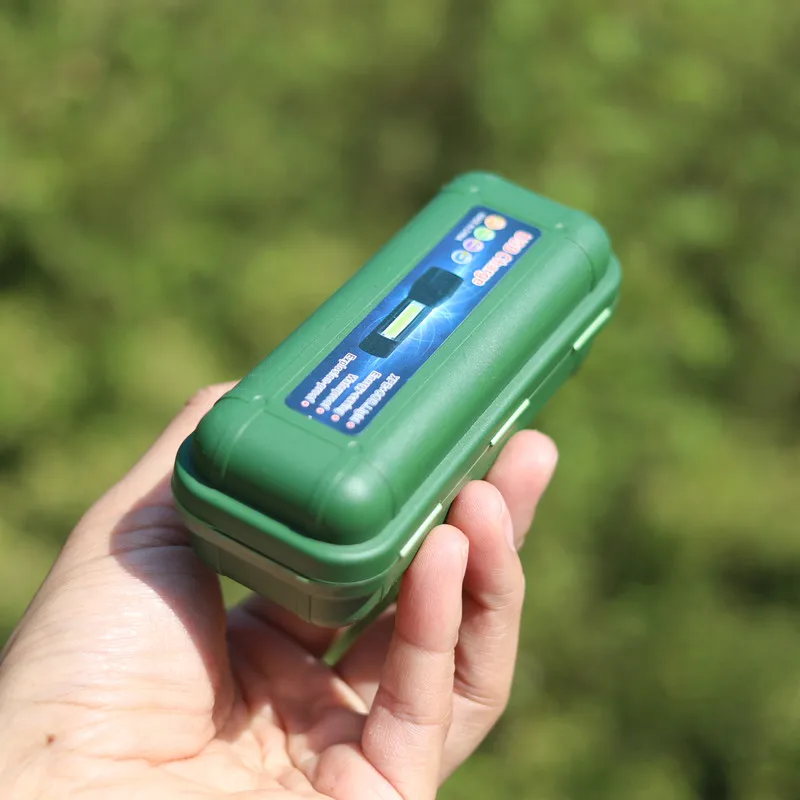 

110MM Lidded Small Plastic Box For Trifles Parts Tools Storage Box Screw Mini flashlight box Case Beads Container New