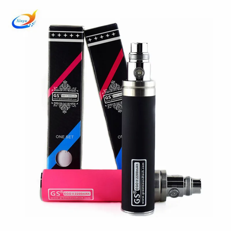 bilder für 2 stücke gs Ego II batterie 2200 mah kapazität ego 2 elektronische zigarette batterie für ce4 ce5 mt3 verdampfer 510 gewinde ego batterie bilder für 2 stücke gs Ego II batterie 2200 mah kapazität ego 2 elektronische zigarette batterie für ce4 ce5 mt3 verdampfer 510 gewinde ego batterie