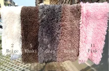 Fausse fourrure (75*50 cm) Tissu À Poils Courts Couverture Panier Stuffer Remplissage Panier Nouveau-Né photographie props
