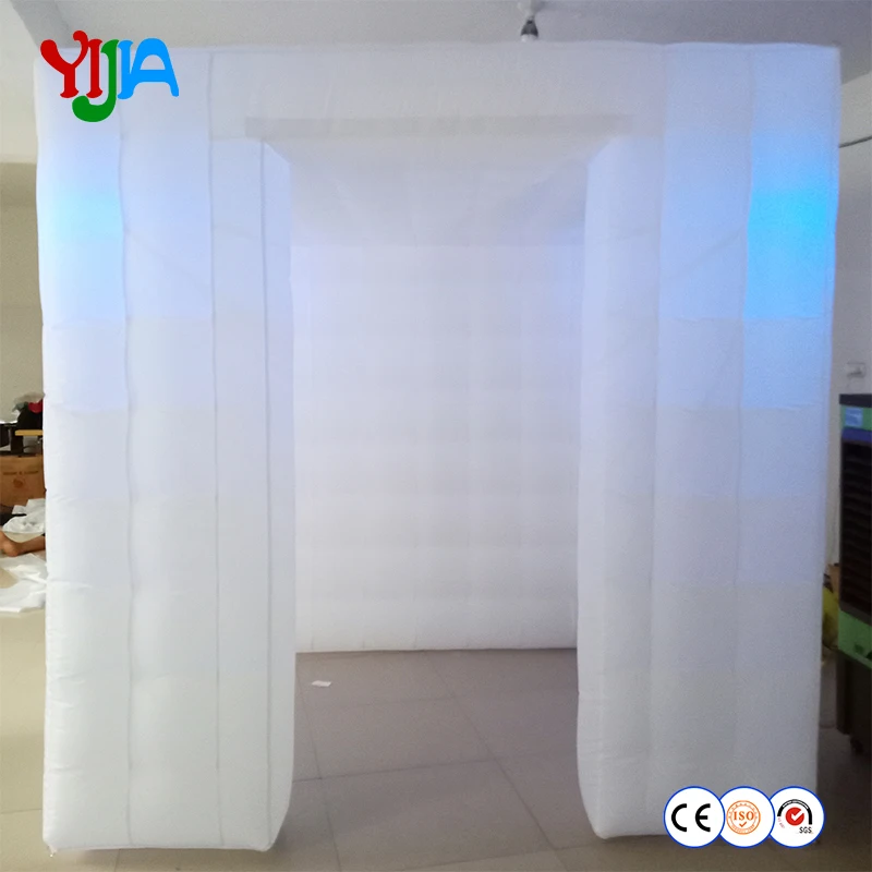 

High Quality Free Shipping By DHL Inflatable Photo Booth LED Photo Booth Cabin With Nice Price For Wedding Party Events