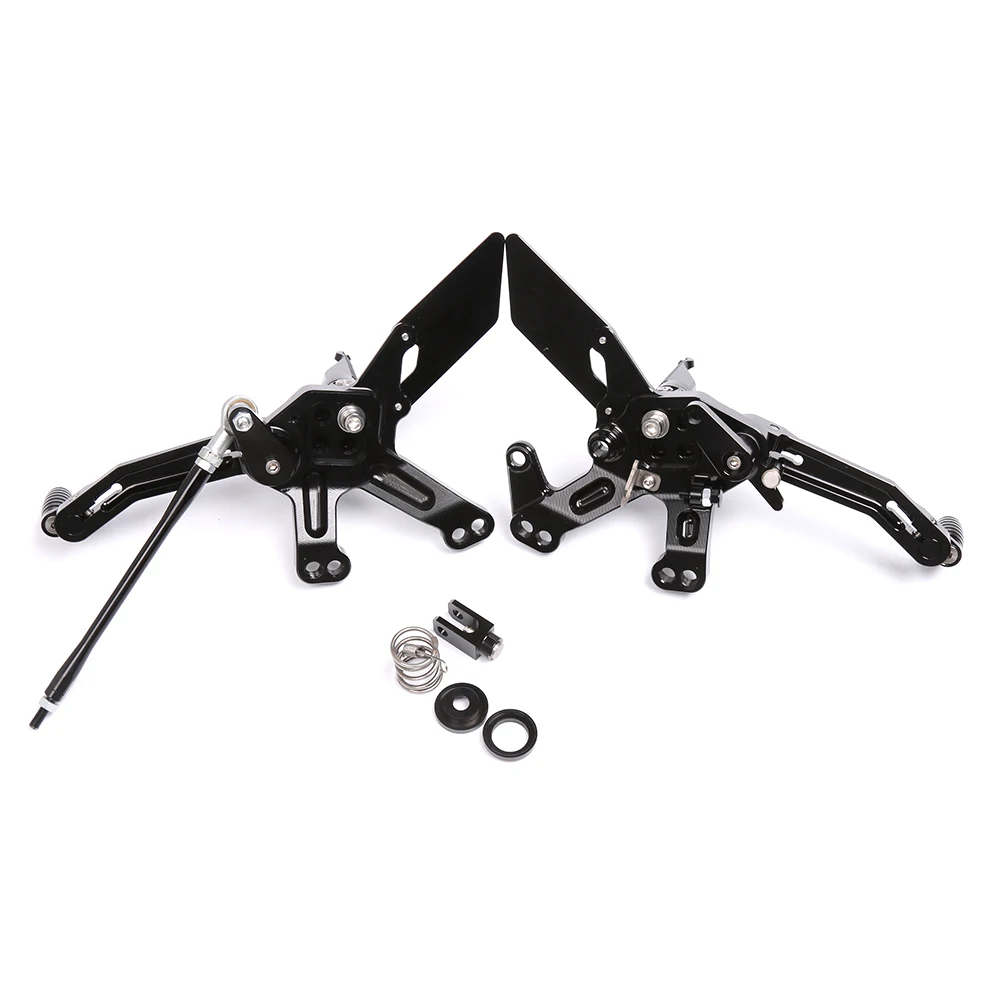 Motorcycle CNC Adjustable Rearset Foot rest Moto Rear Set Foot Pegs