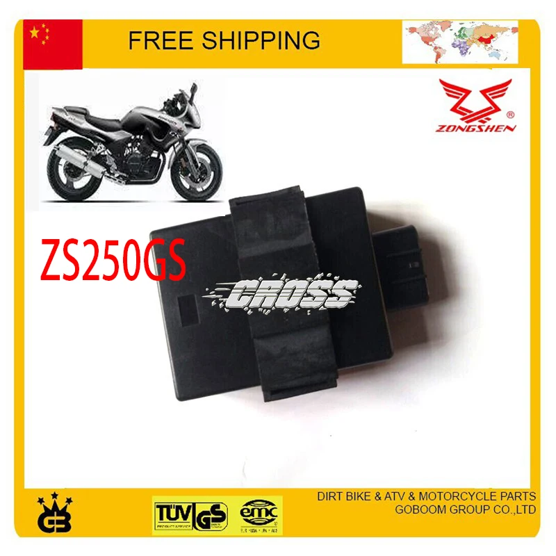 Moto gp racing zongshen CDI box ZS250GS 250cc moto rcycle аксессуары 8 контактов