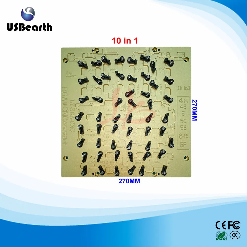 

10 in 1 Metal engraving polishing mould for IC chip removal cnc machine