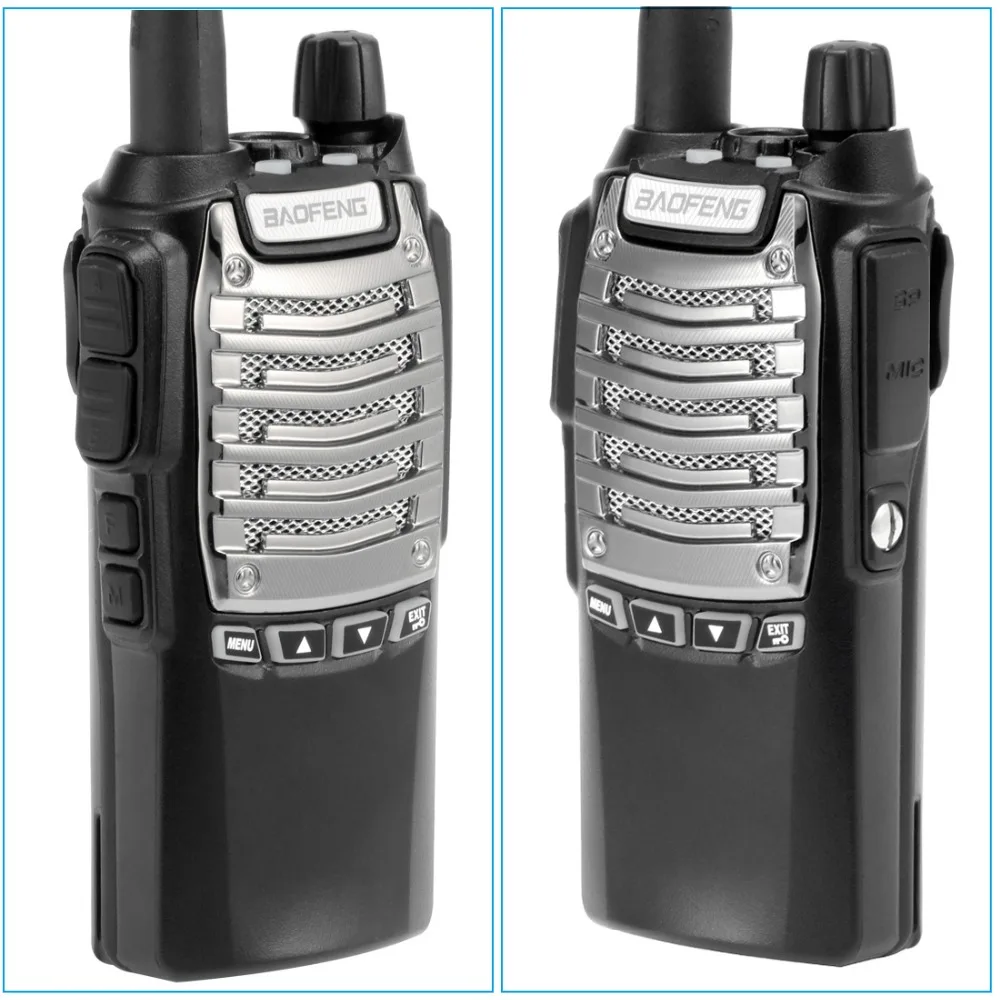 2 шт. BaoFeng UV-8D рация 128CH UHF Ham радио трансивер DTFM VOX FM VOX uv8480 мГц портативный двухстороннее радио