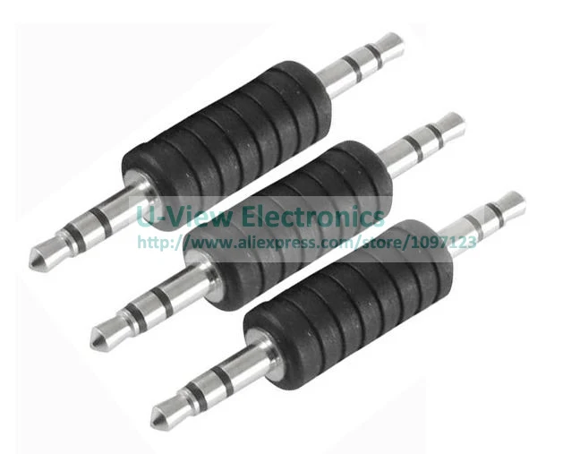 NCHTEK 3.5MM Stereo Male to 3.5mm Male Plug Audio Headphone Adapter