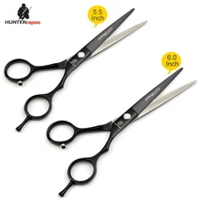 HT9122 Hairdressing Scissors 5 5 Barber Scissors Set Hair Clipper Cutting thinning Shears 440C Hair Styling