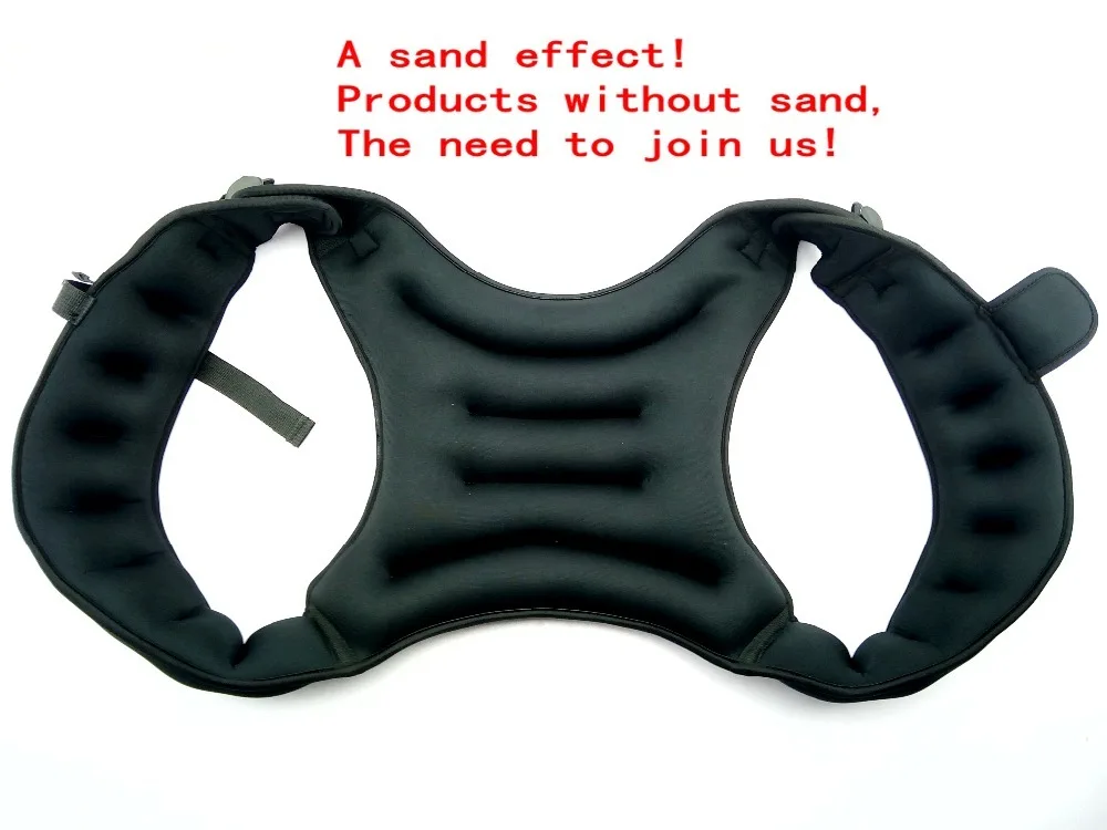 Weight Jacket Vest Boxing Sanda equipmen sports body building gym accessories Red outdoor fitness Path top bracelet tracker