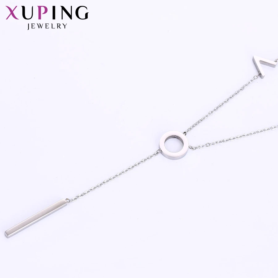 Xuping модные уникальные длинные Любовь Форма ожерелье кулон ювелирные изделия для женщин дизайн Хэллоуин подарки S57-43473