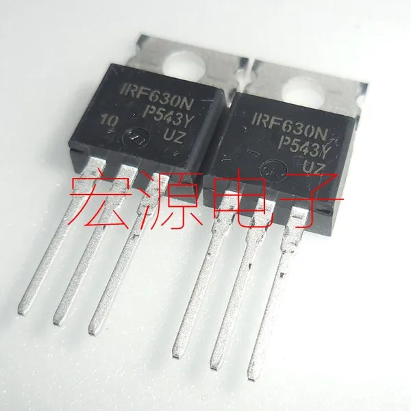 50PCS/lot IRF630N TO220 IRF630 TO 220 IRF630NPBF|Connectors| - AliExpress