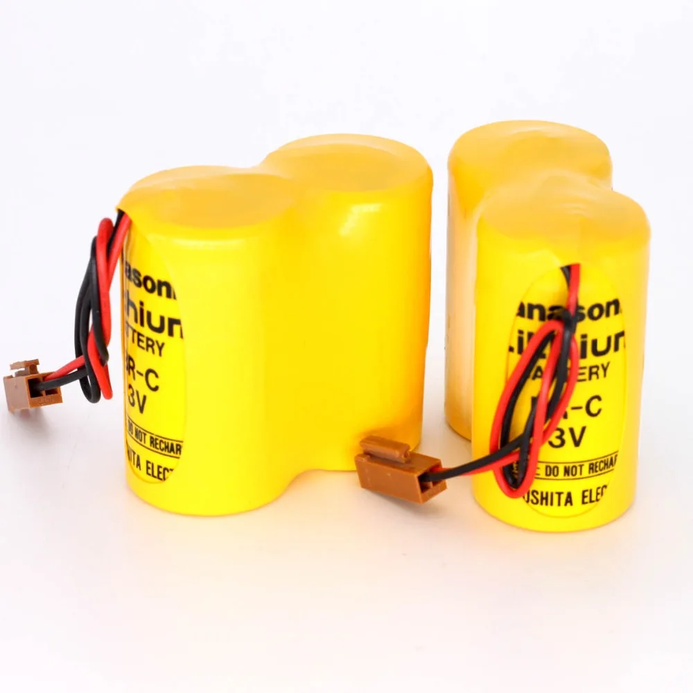 

5pcs BR-CCF2TH for Panasonic 6V 5000mah PLC Li-ion Battery with plug