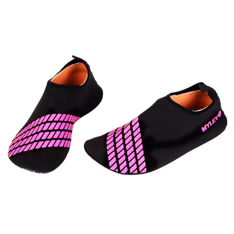 Men Women Barefoot Striped Shoes Beach Pool GYM Water Skin Socks TX005